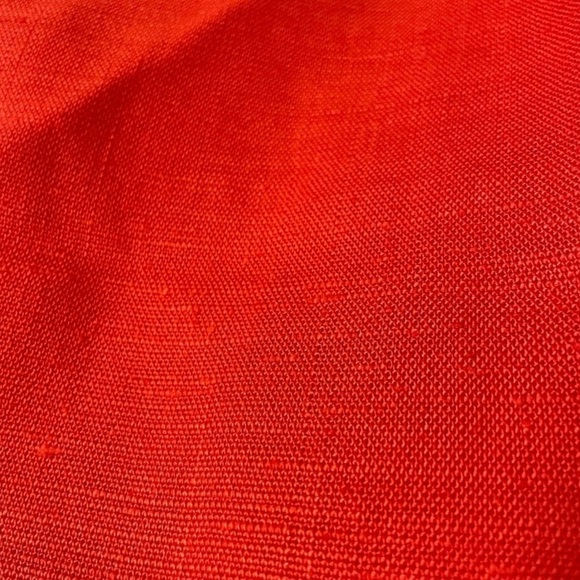 Vintage 60s/70s William Pearson Red-Orange Top Skirt Set Mini Dress Size Medium - Picture 13 of 15